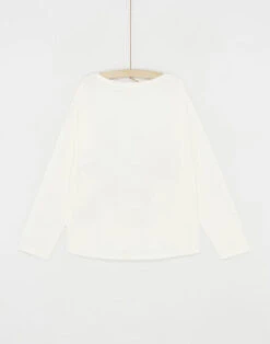 Ecru T-shirt With Dog And Cat Animation -KIDS Negozio 23W901H1TML 001 13